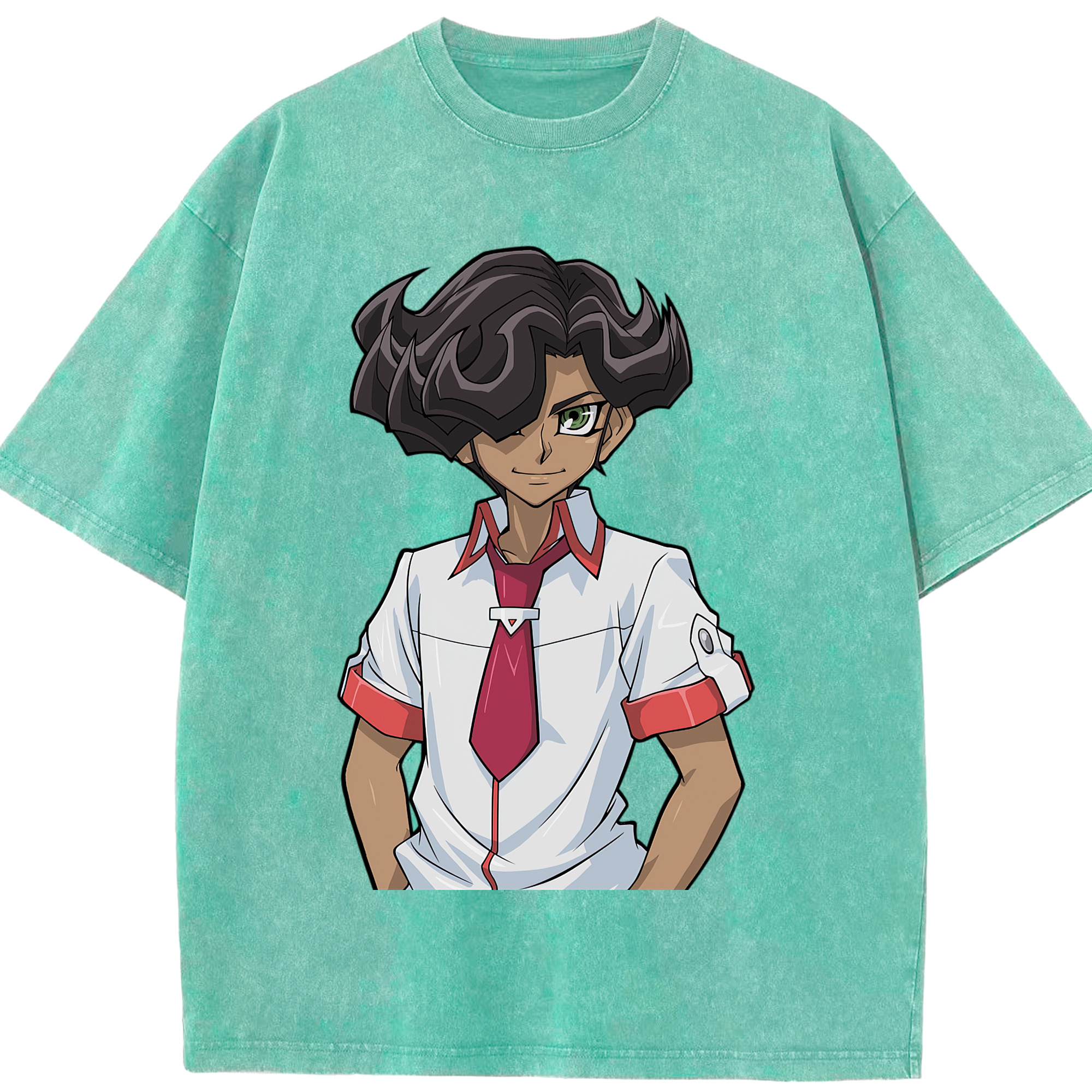 （画像用） 遊☆戯☆王 Yu-Gi-Oh! 綿100% ヴィンテージ風 半袖Tシャツ（フロントプリント）